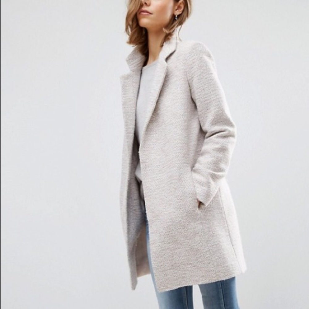 ASOS Slim Textured Coat